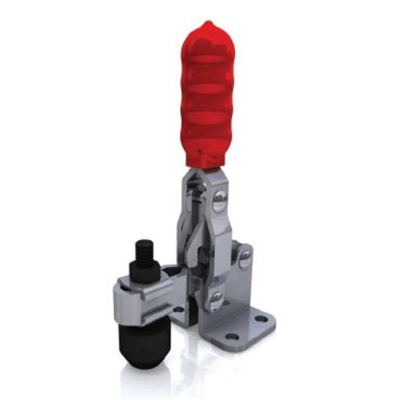Vertical Toggle Clamp  Flat Base with Slotted Arm 75kg