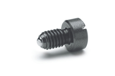 Threaded Plungers with Screwdriver Slotted Head and Ball Threaded Plungers with Screwdriver Slotted Head and Ball