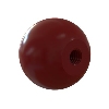 Red Ball Knob in Plastic 