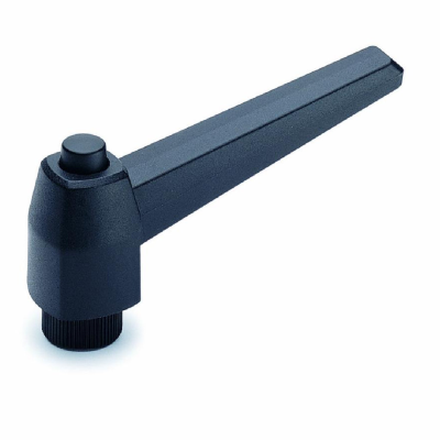 Adjustable Clamping Lever Straight Handle Female M5 to M10