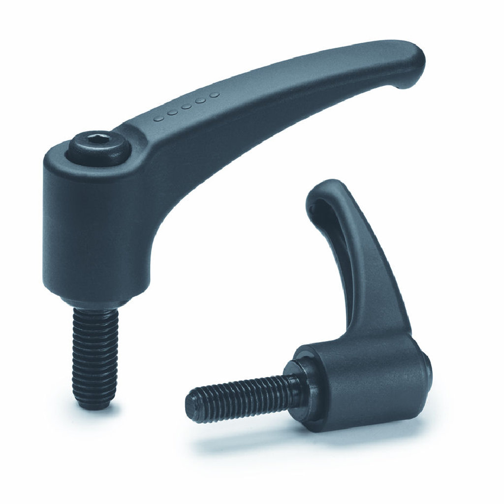 Adjustable Clamping Lever G-Fibre Male M4 to M16