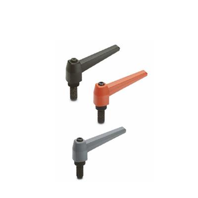 Adjustable Clamping Levers with Quick-Hex Screw M5 to M16